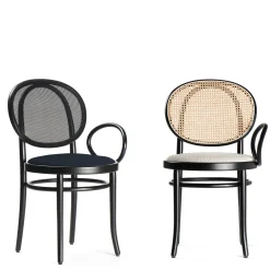 No. 0 Sedia in bianco e nero di Front*Gebrüder Thonet Vienna GmbH (GTV) – Wiener GTV Design Hot