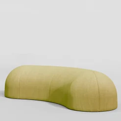 Nuba Cotton Limed Oak Bench*Secolo Hot