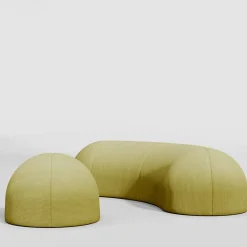 Nuba Cotton Limed Oak Bench*Secolo Hot