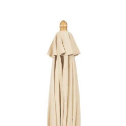 Ombrellone rotondo da esterno ecrù*Telami Hot