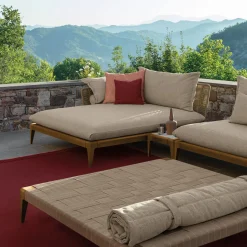 Ottomana Cruise in teak di Ludovica & Roberto Palomba*Talenti Clearance