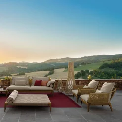 Ottomana Cruise in teak di Ludovica & Roberto Palomba*Talenti Clearance