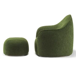 Ottomano Bouclé Verde Dolce di Stefano Giovannoni*Ghidini 1961 Best