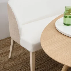 Panca da pranzo Colette in rafia*DOM Edizioni Best