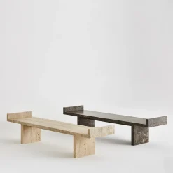 Panca Ever in Travertino Paglierino*Kreoo Hot