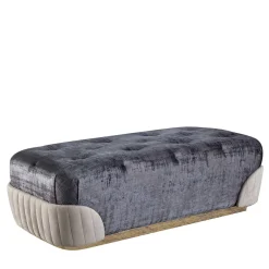 Panca imbottita in cristallo*Morello Gianpaolo Sale