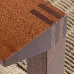 Panca in mogano massiccio Vitruvio*Giordano Viganò Outlet