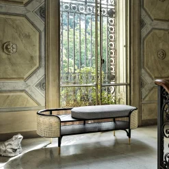 Panca Mos con cuscino parziale di GamFratesi*Gebrüder Thonet Vienna GmbH (GTV) – Wiener GTV Design Sale