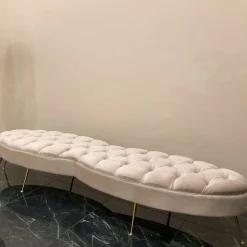 Panchina beige imbottita*Luca Polato