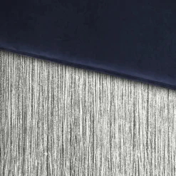 Panchina con frange blu e argento*Lorenza Bozzoli Couture Clearance