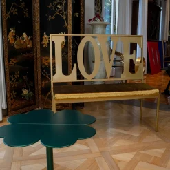 Panchina dell'amore in oro*Giulia Ligresti Discount