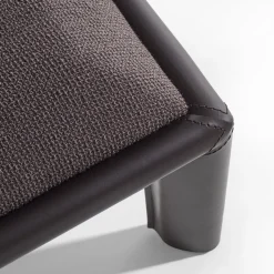 Panchina in pelle marrone Milano*Enrico Pellizzoni Sale