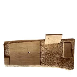 Panchina in radica e frassino di Pietro Meccani*Meccani Design Discount