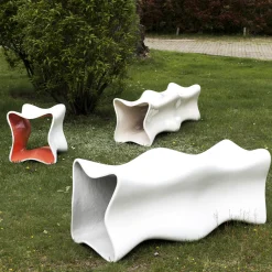 Panchina media in osso*BAU Design Clearance