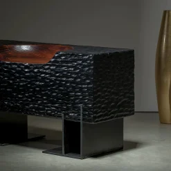 Panchina nera Sphaera*Omnibus Design Hot