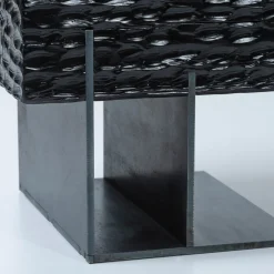 Panchina nera Sphaera*Omnibus Design Hot