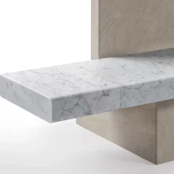 Panchina per esterni Span con schienale di John Pawson*Salvatori Hot