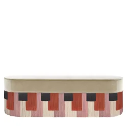 Panchina policroma a righe Geo #3*Lorenza Bozzoli Couture Sale