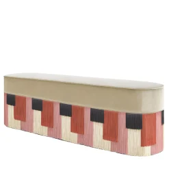 Panchina policroma a righe Geo #3*Lorenza Bozzoli Couture Sale