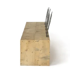 Panchina Tirolese a cinque schienali in ferro*Valentina Bernardi Online