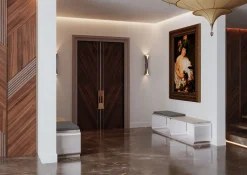 Panchina Vista Olive-Wood di Michael Schoeller*Disegnopiù Best