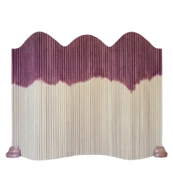 Paravento Fluxus viola dipinto a mano*Pietrachiara Clearance