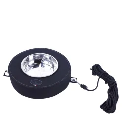 Piatto snack galleggiante nero*Marricreo New