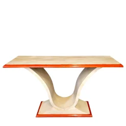 PLM-0086 Console in pergamena rosso/avorio*Luca Polato Outlet