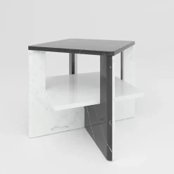 Plus+Tavolino doppio in marmo #4*V.L. Lavorazioni In Ferro Discount