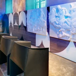 Poltrona a rotelle Plau Black Tall di Gabriele e Oscar Buratti*Tecno Spa Best