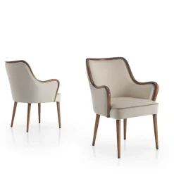 Poltrona Amanda bianco sporco*Morello Gianpaolo