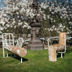 Poltrona Anti-Comfort Lei White di Andrea Branzi*Riva 1920 Sale