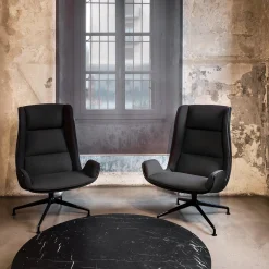 Poltrona Aura Black di Rainlight e Centro Progetti Tecno*Tecno Spa Clearance