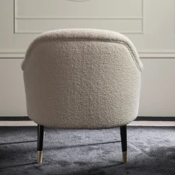 Poltrona Bernadette Bianco*DOM Edizioni Sale