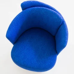 Poltrona Blu con Schienale Curvo Duetto*Softhouse Online