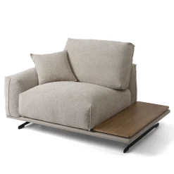 Poltrona Boboli bianco panna con tavolino laterale*Mantellassi 1926 Hot