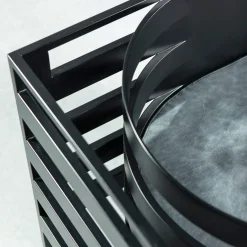 Poltrona Calma Di Vento in Eco-Pelle*Paolo Pallucco New