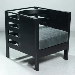 Poltrona Calma Di Vento in Eco-Pelle*Paolo Pallucco New