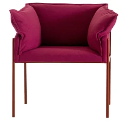 Poltrona Carmen Carmine Red di Angeletti Ruzza*My Home Outlet