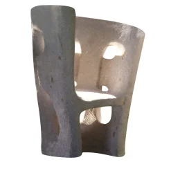 Poltrona Charlotte di Giandomenico Sandri*Laboratorio del Marmo