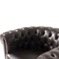 Poltrona Chesterfield pelle marrone*Mantellassi 1926 Sale