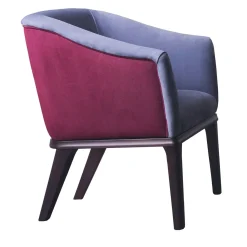 Poltrona Club viola*Carpanelli New