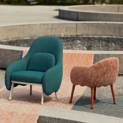 Poltrona Corolla 270 Orange di Cristina Celestino*Billiani 1911 Sale