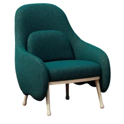 Poltrona Corolla 272 Verde di Cristina Celestino*Billiani 1911 Outlet