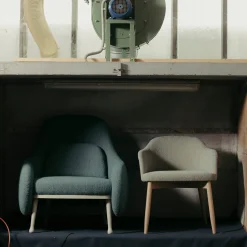 Poltrona Corolla 272 Verde di Cristina Celestino*Billiani 1911 Outlet