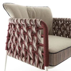 Poltrona da esterno Eva Vertical Ropes di Antonio Marras*Nodo Italia Hot