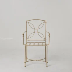 Poltrona da esterno Lotus in ferro*DMG Fiesole Clearance