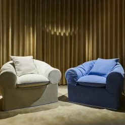 Poltrona da esterno Martingale bianca*Paolo Nesi