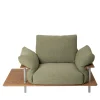 Poltrona da esterno Stand Out verde con tavolino*Mantellassi 1926 Clearance