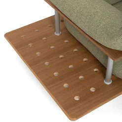 Poltrona da esterno Stand Out verde con tavolino*Mantellassi 1926 Clearance